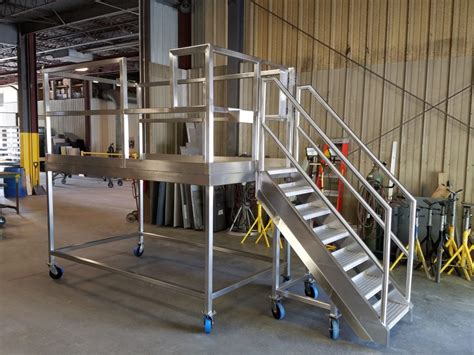 sheet metal fabrication steel platform|metal platforms for sale.